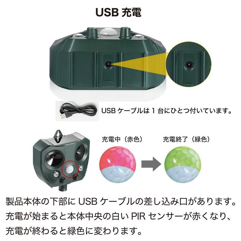強力 ソーラー|USB充電