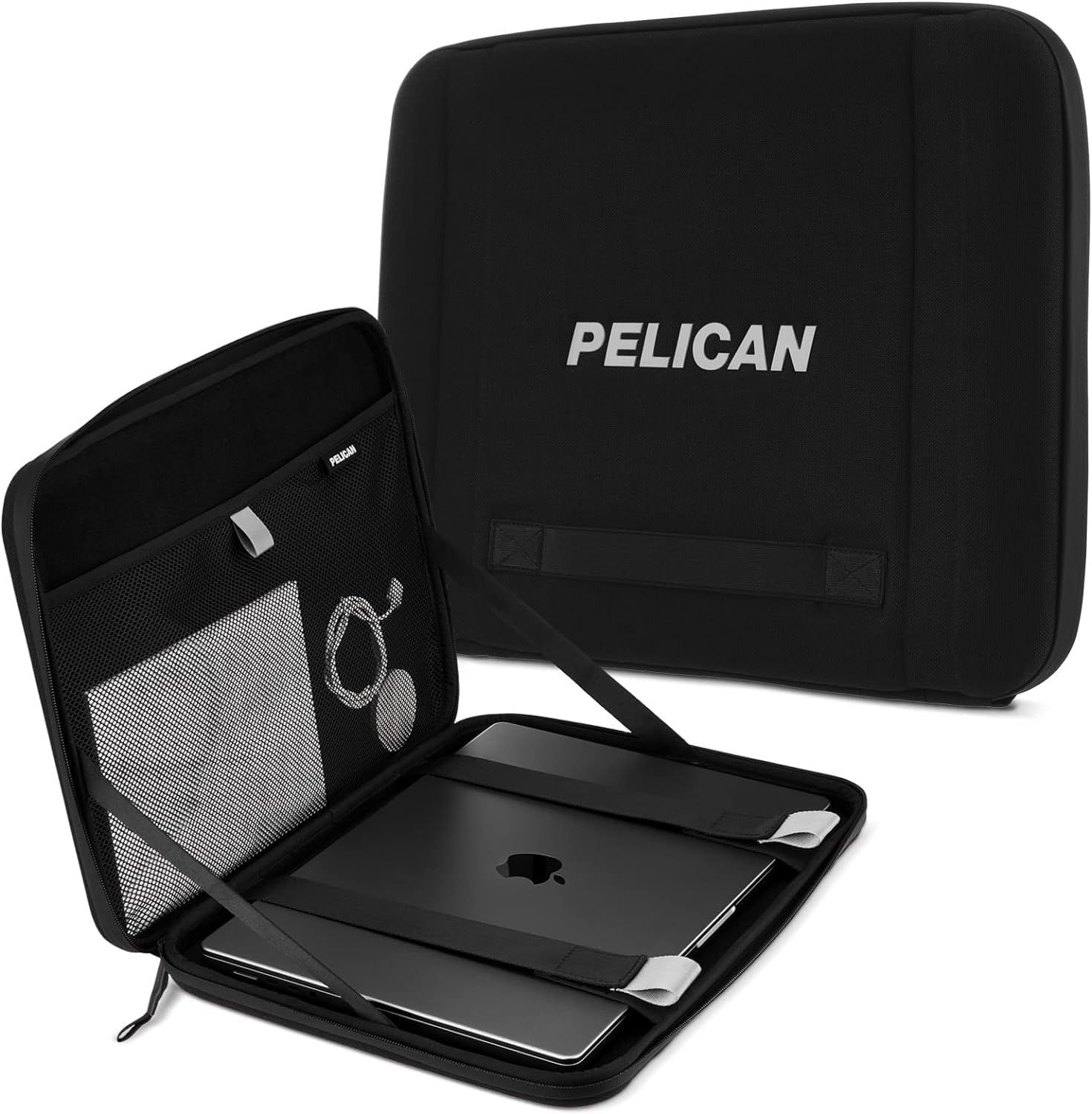 Pelican Adventurer - ラップトップバッグ|スリーブ 14インチ - 伸縮性のあるキャリーハンドル 安全なジップロック 防水 - 高耐久 ノートパソコンケース MacBook Pro 13 | Air M2 HP Dell Leno