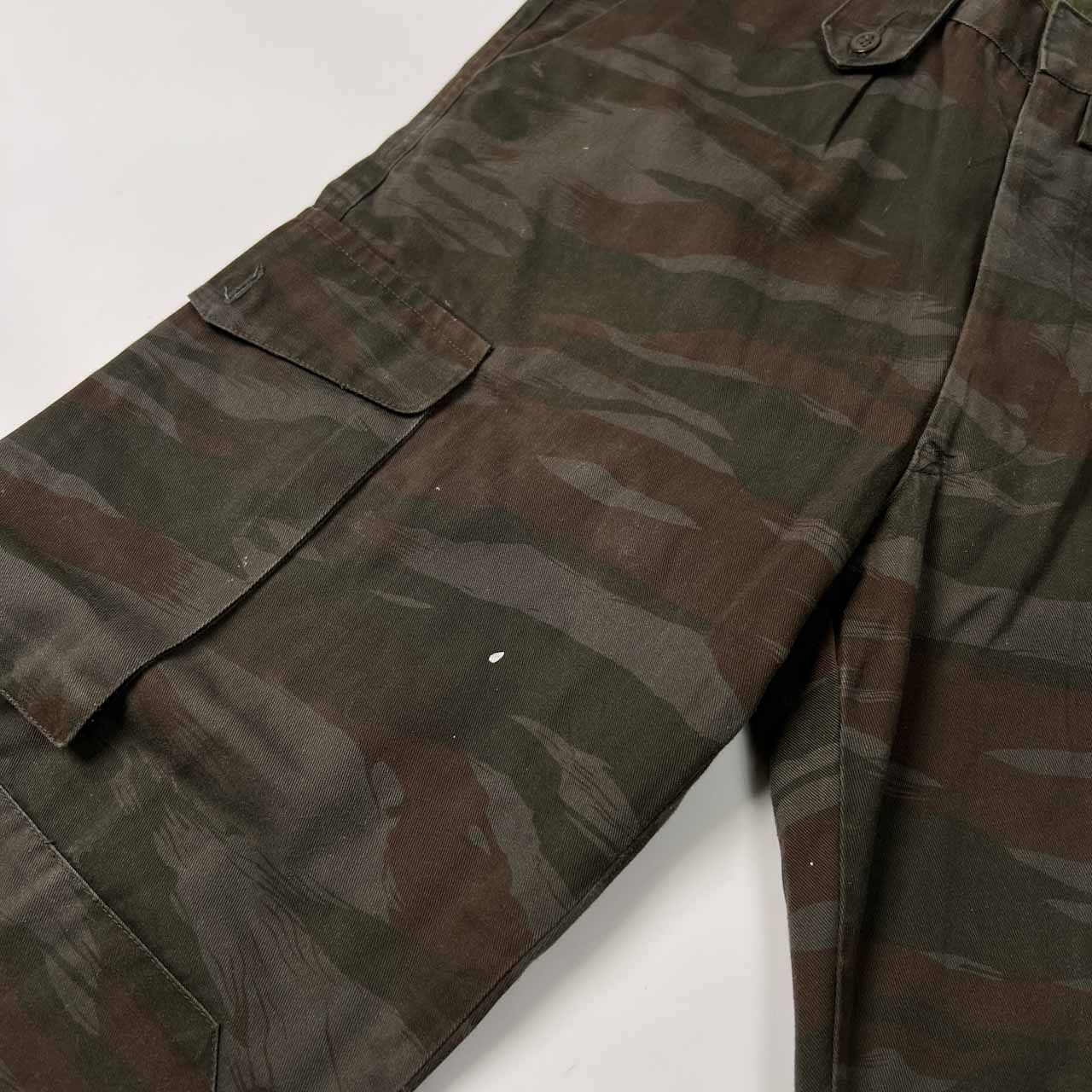 MILITARY タイガーカモ リザードカモ 迷彩 ミリタリー カーゴ