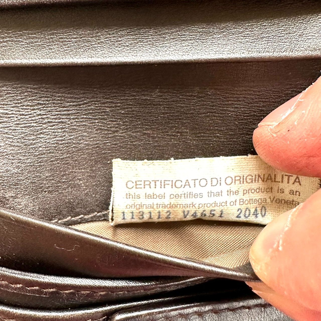 ボッテガヴェネタ BOTTEGA VENETA 二つ折り財布 イントレチャート