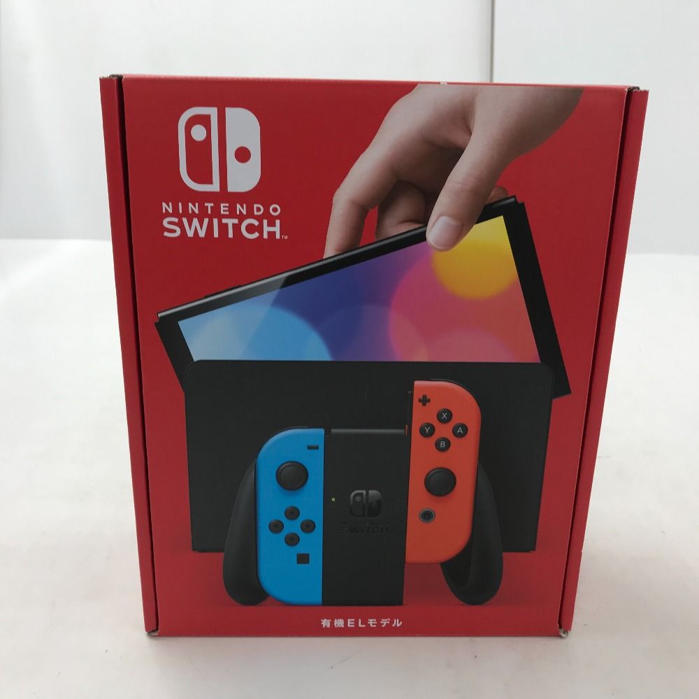 Nintendo Switch有機ELモデル(L)ネオンブルー(R)ネオンレッド