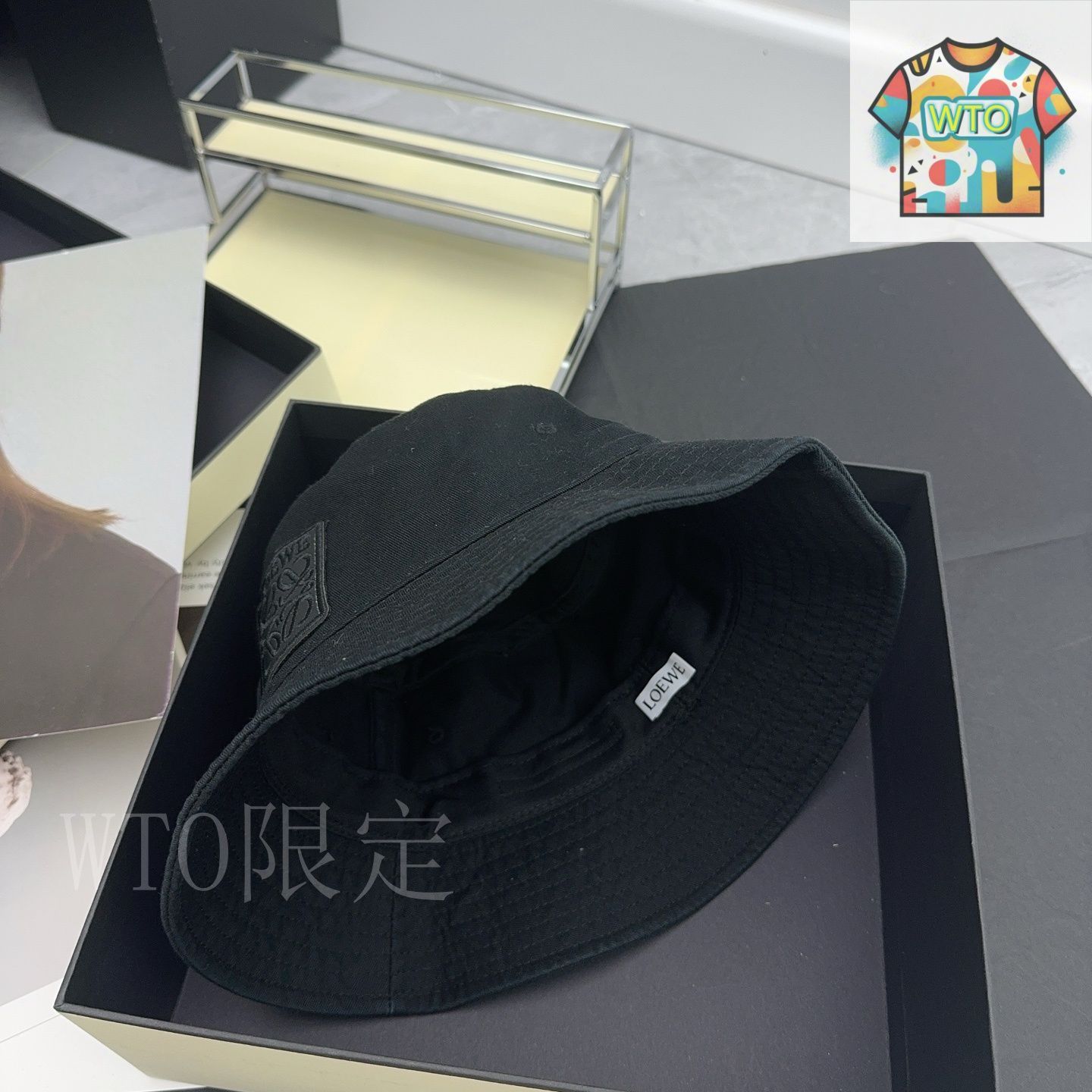 今日特価】LOEWE 人気再入荷 バケットハット-3 - メルカリ