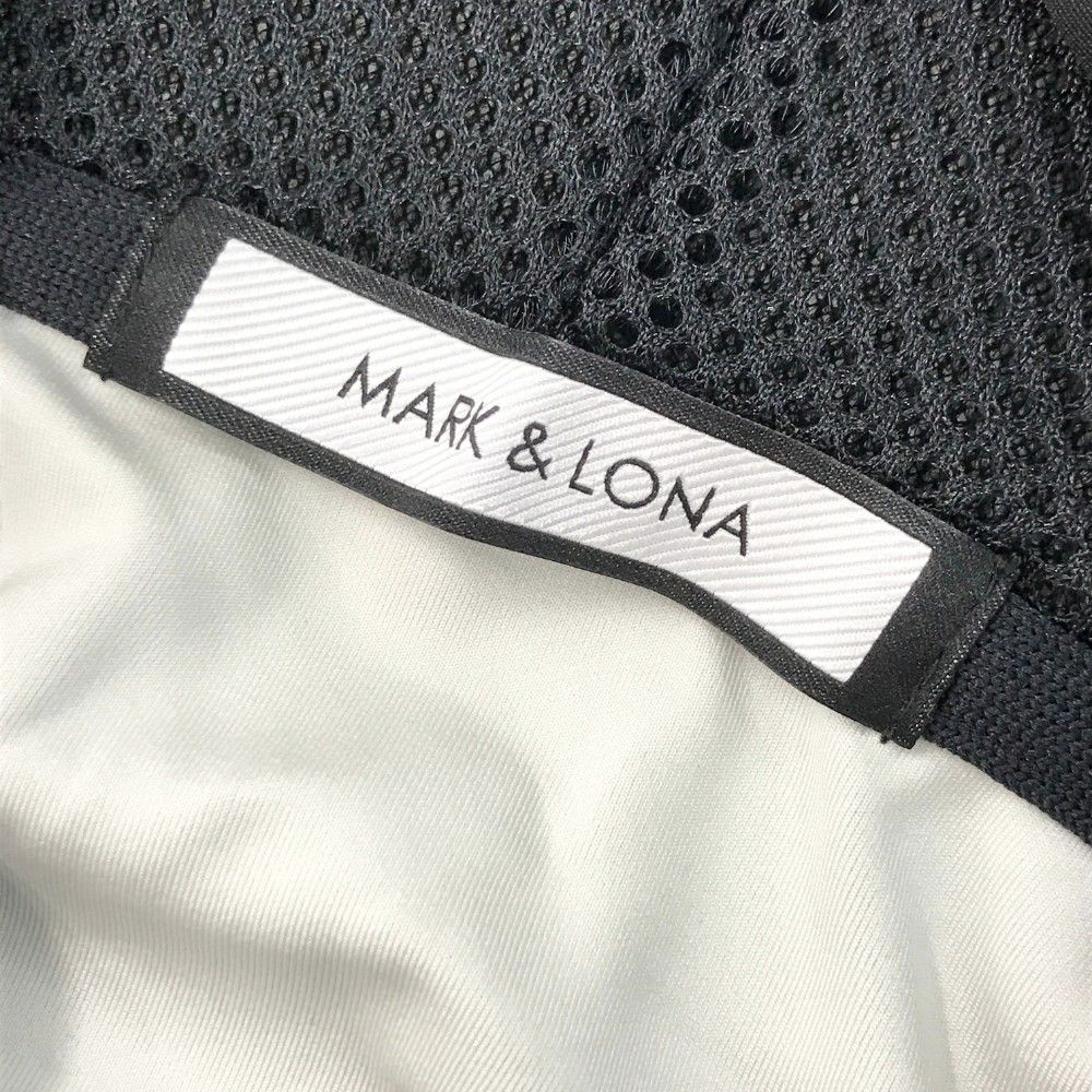 サイズ：44 MARK&amp;LONA マークアンドロナ  ジップパーカー  ブラック系 [240101469246] ゴルフウェア メンズ ストスト サイズ：44 MARK&LONA マークアンドロナ ジップパーカー