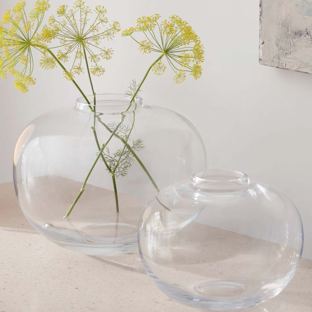 LSA Flower Curved Bouquet Vase G1722-15-301 クリア H15cm LFW37 エルエスエー フラワーベース 花器 花瓶 TALLINNNEXPO_COM