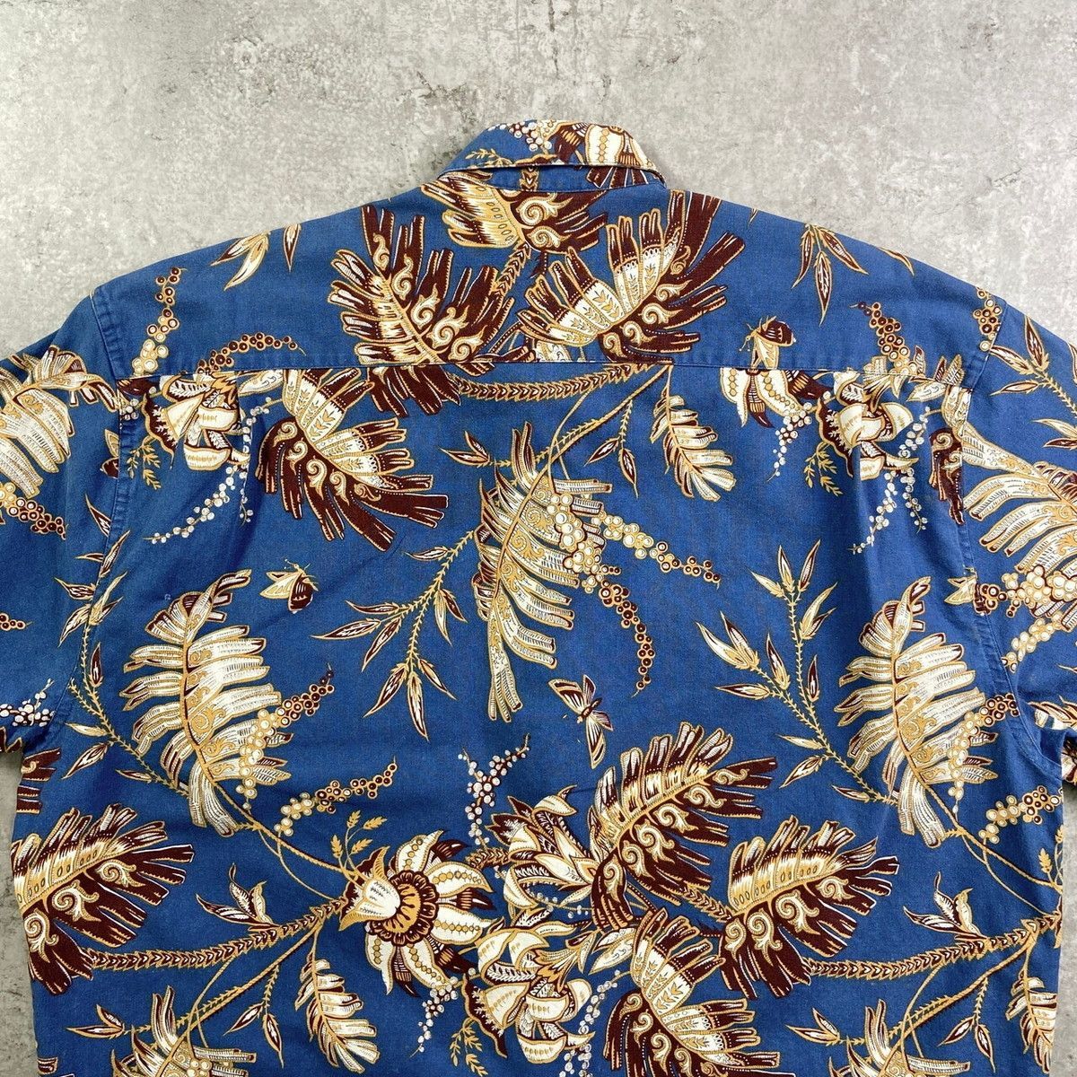 00年代 BANANA REPUBLIC バナナリパブリック スエード シングルレザージャケット メンズM ブランド古着BANANA REPUBLIC &frasl; バナナリパブリック 80s ストライプ