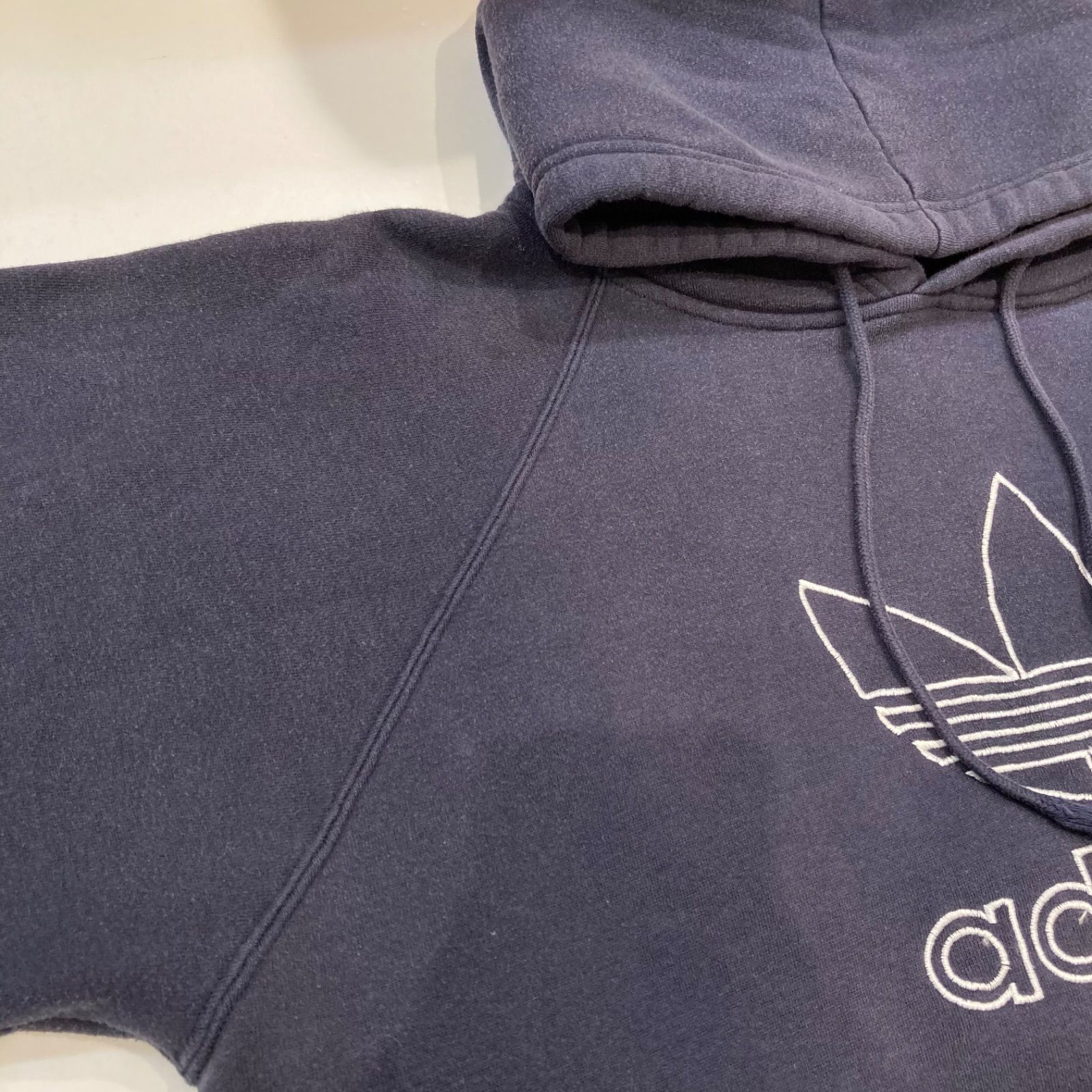 adidas アディダス 90s カナダ製 トレフォイル刺繍 スウェット 