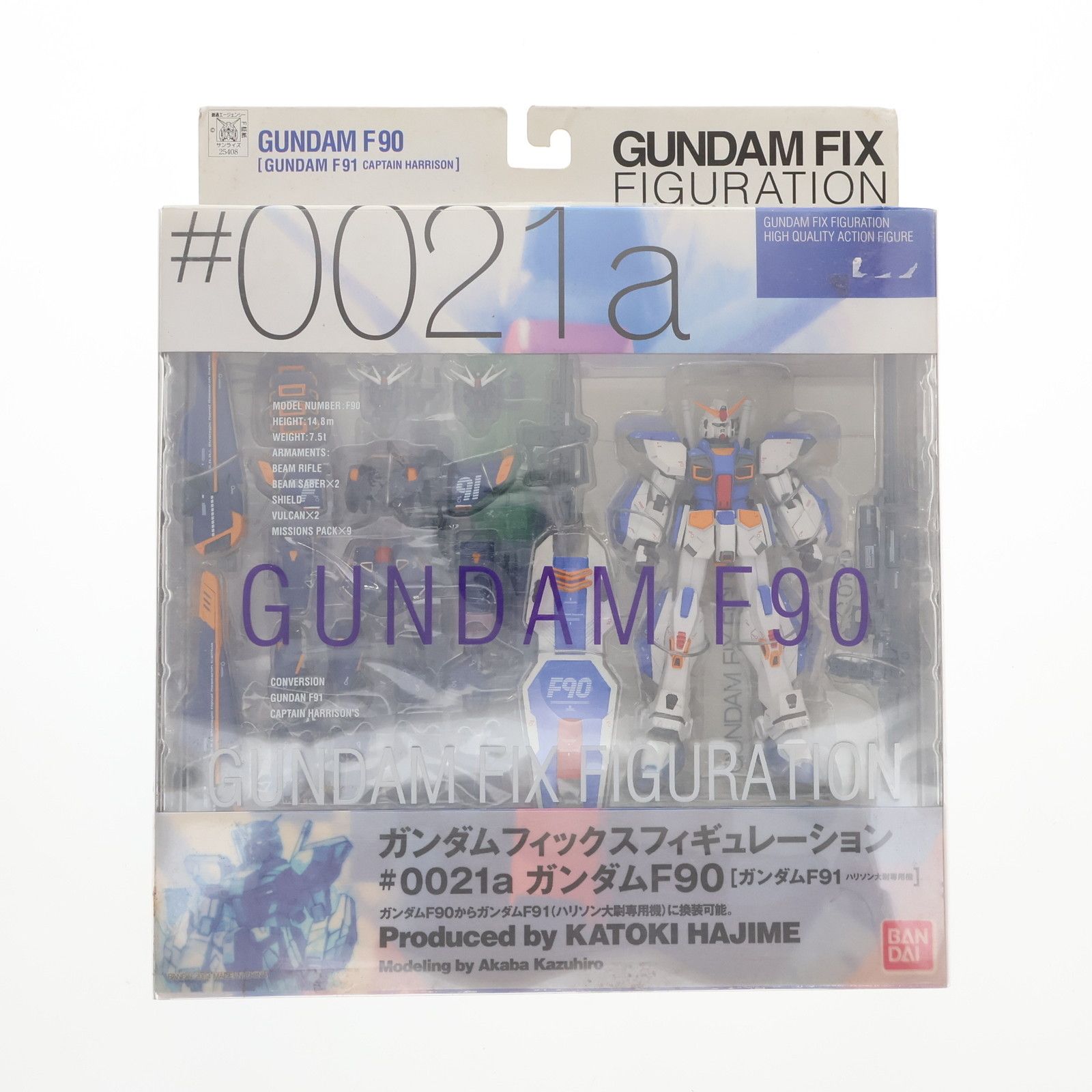 GUNDAM FIX FIGURATION #0021a ガンダムF90 機動戦士ガンダムF90 完成品 可動フィギュア バンダイ