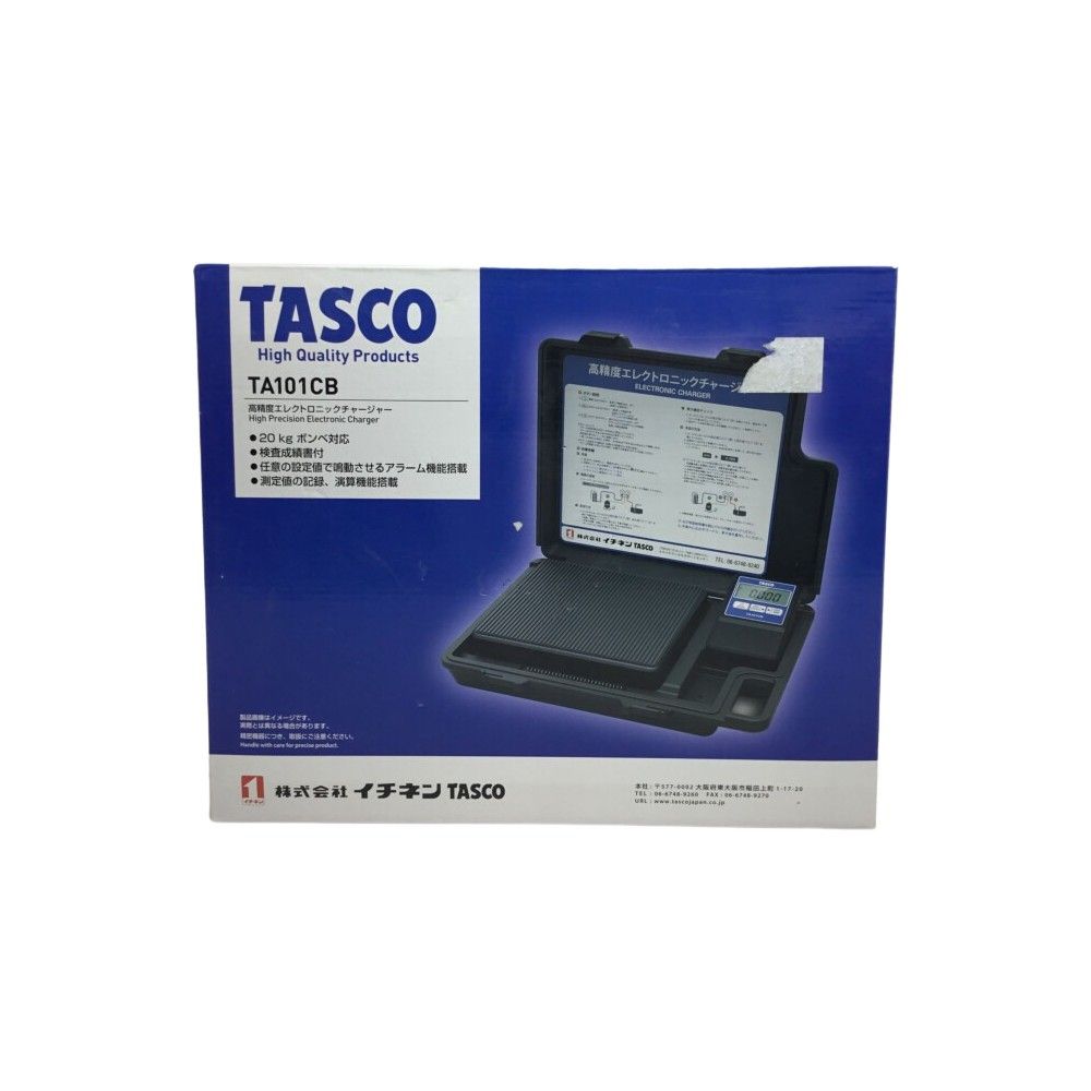 【新品未使用】未開封TASCO 高精度エレクトロニックチャージャーTA101CB イチネンTASCO TASCO イチネンタスコ 高精度エレクトロニック