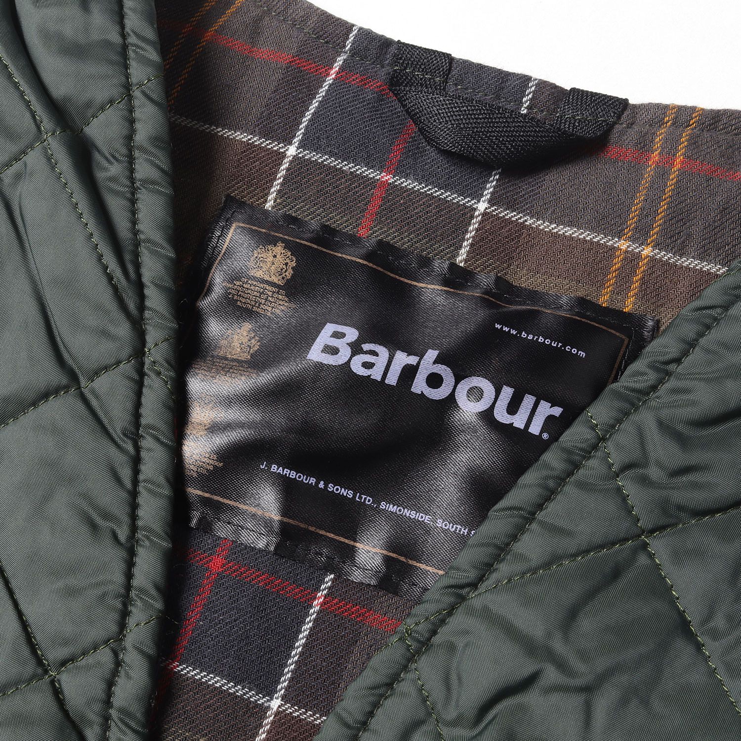 BARBOUR バブアー ベスト サイズ:46(XXXL) 裏地チェック キルティング ライナー ベスト A855 QUILTED WAISTCOAT  / ZIP IN LINER グリーン トップス カジュアル シンプル アウトドア ブランド - メルカリ