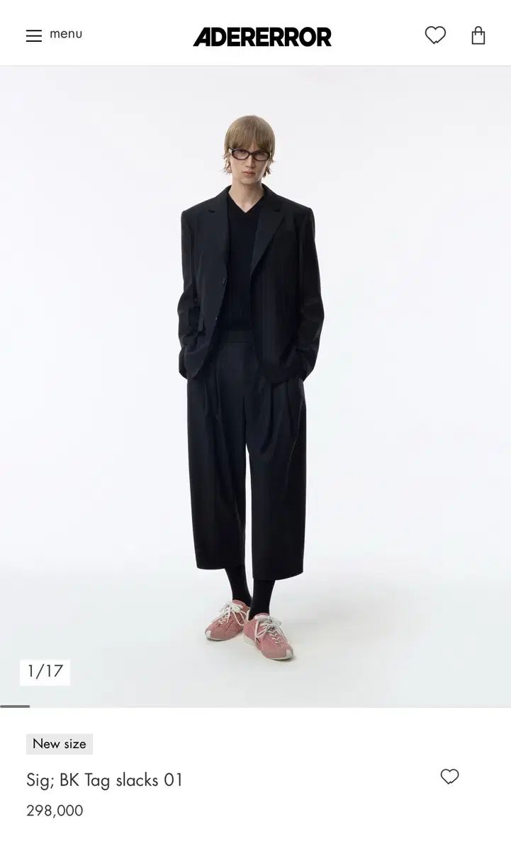 ADER Error アーダーエラー スラックス A1(S位) カーキ ADER Error アーダーエラー スラックス A1(S位) カーキ