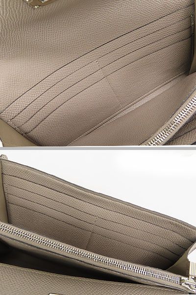 超美品】エルメス HERMES ケリーウォレット ロング 二つ折り長財布  