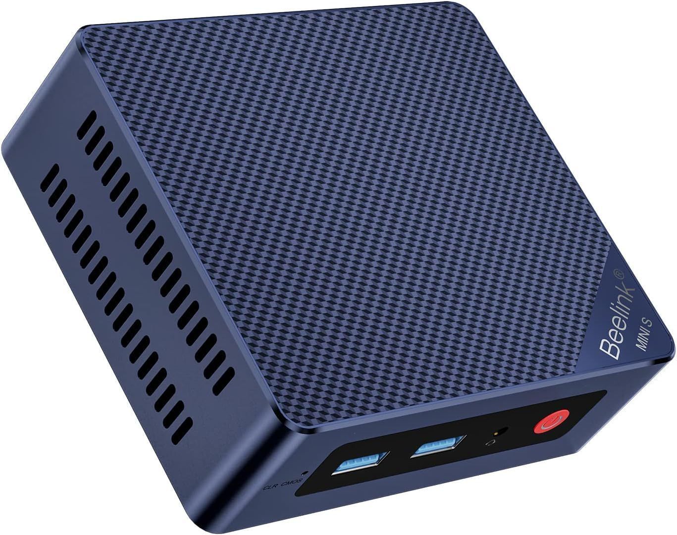 6|BT HDMI|WiFi 5.2|RJ45|WOL PC デュアル ビジネス SSD 500GB RAM コンピューター 16GB ミニ ミニ 4コア|4スレッド 最大3.6GHz N150 PC Pro S13 Mini Beelink