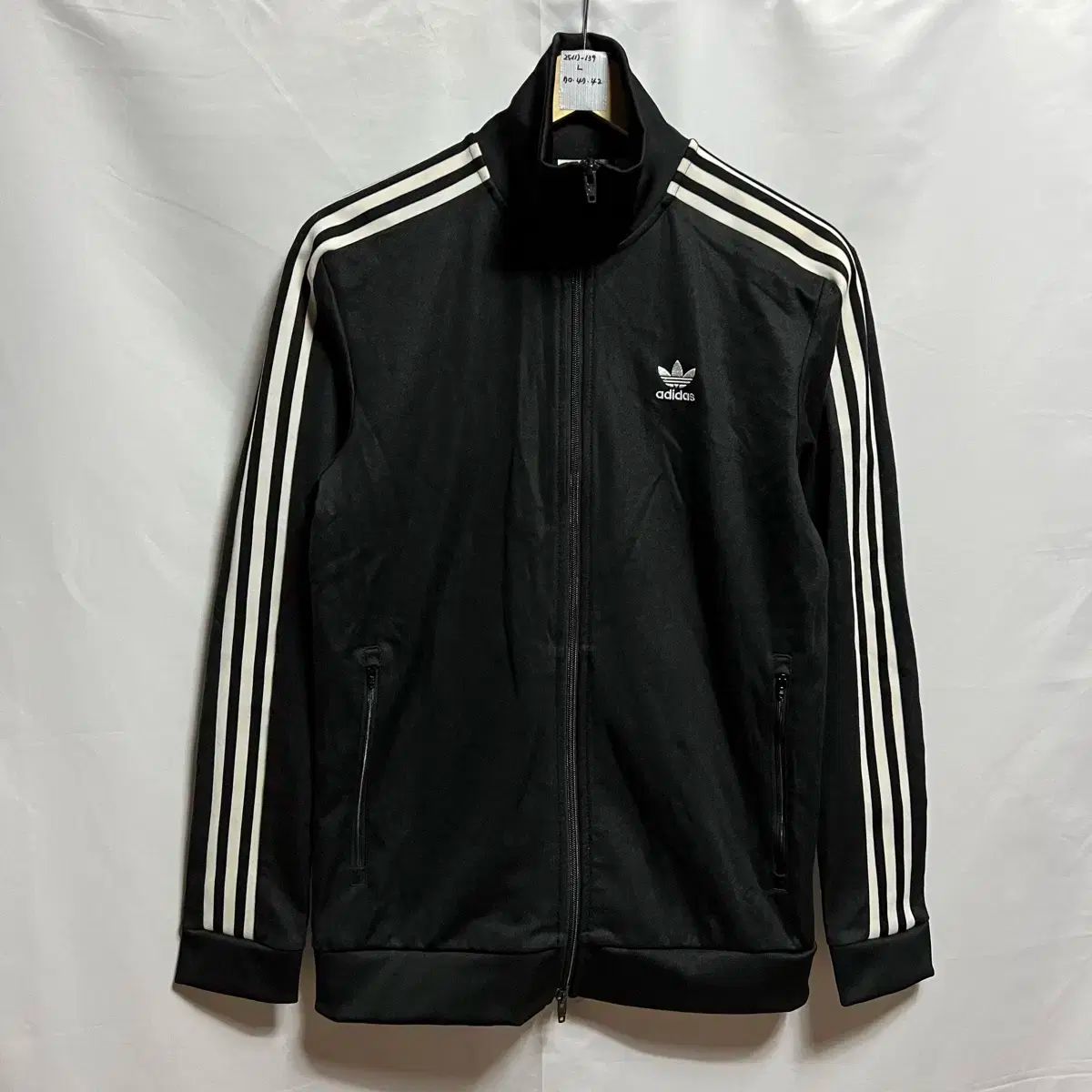 【雷市場（ポンジャン）商品韓国直送】 純正品/ L adidas(アディダス) 新作 ベッケンバウアー 黒 トラックトップス ジャージ