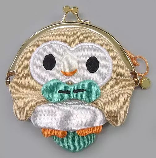 中古】財布・パスケース(キャラクター) 和柄 もくろー みにがま口財布