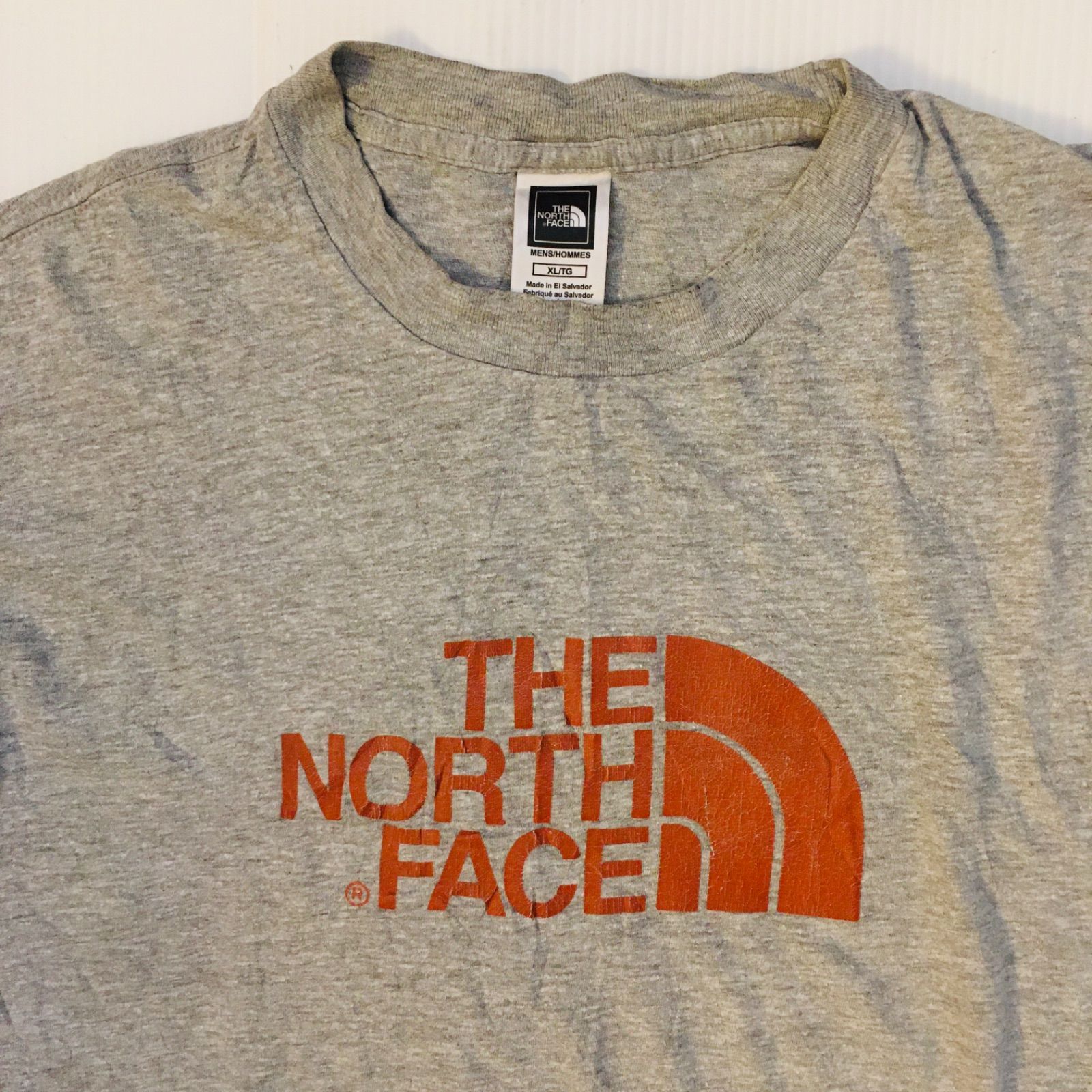 ビッグサイズ ノースフェイス THE NORTH FACE XL ビッグロゴ プリントT 