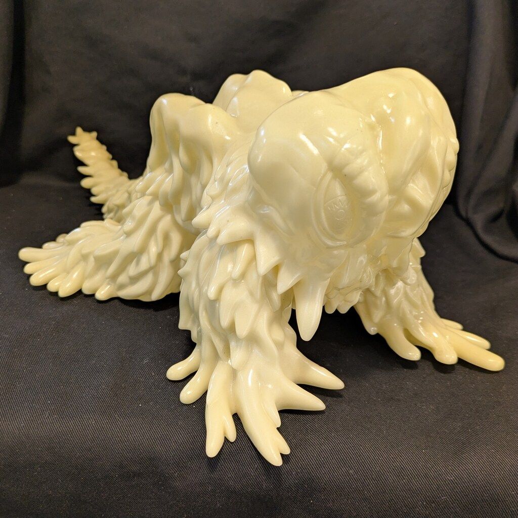 マルサン 世紀の大怪獣 四足ヘドラ450 蓄光成型|未塗装