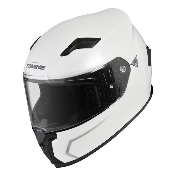 【新品】KOMINE  コミネ HK-170 FL フルフェイスヘルメット パールホワイト Lサイズ HK170FLPWHL (2534871)