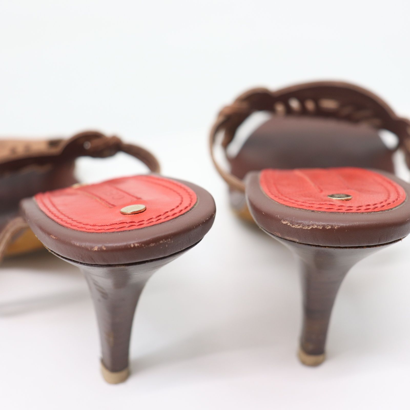 ITASP71SM8EO CELINE セリーヌ トリオンフ サンダル ヒール ピンヒール  