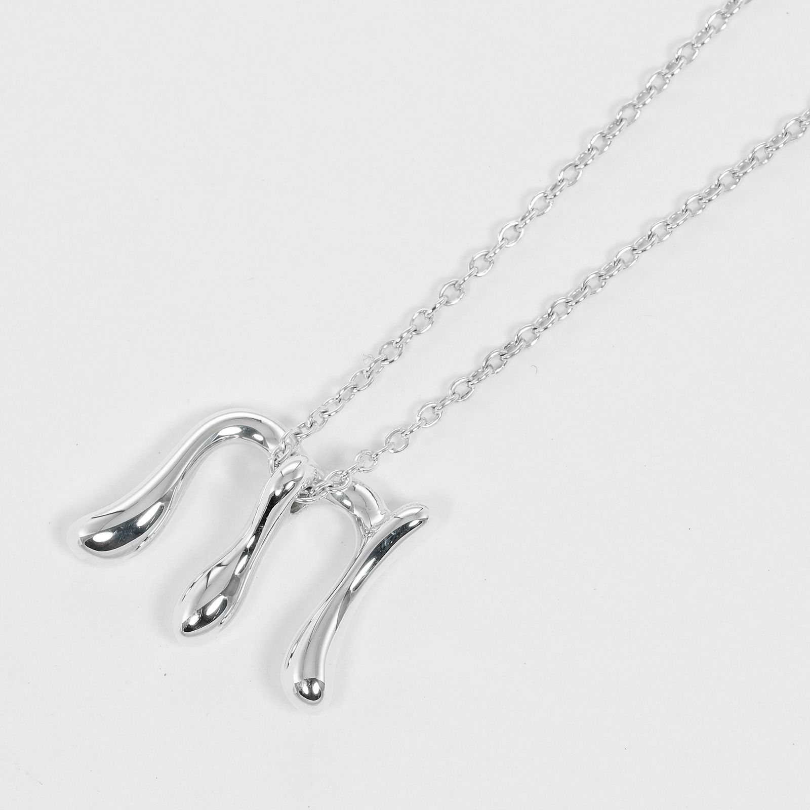 TIFFANY&Co.】ティファニー レターm イニシャルm シルバー925 