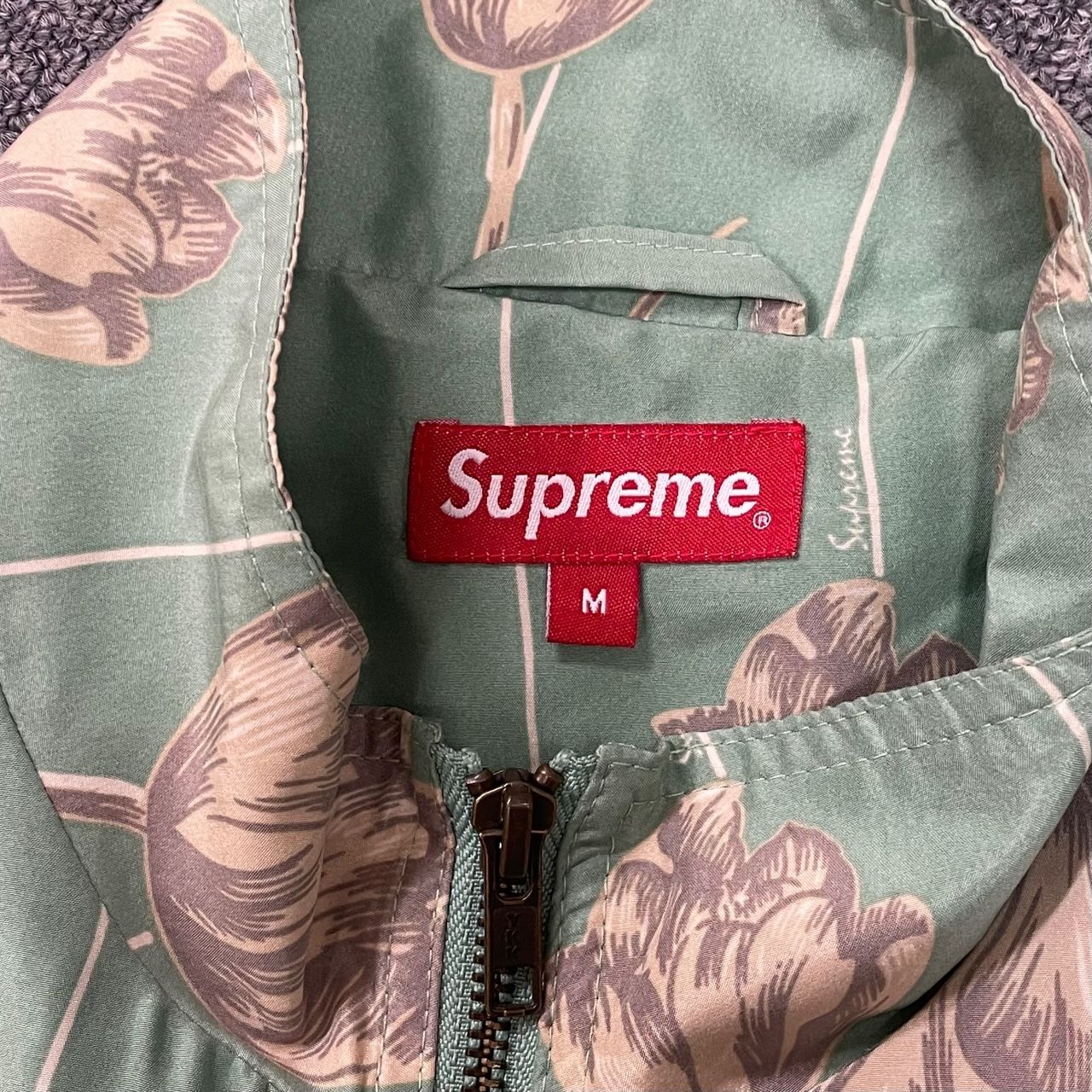 定価34560円 Supreme 19SS Floral Silk Track Jacket フローラルシルク 