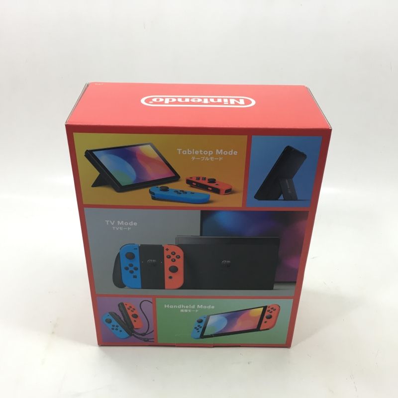 01w-1408 〇 未使用品 Nintendo Switch本体 有機ELモデル Joy