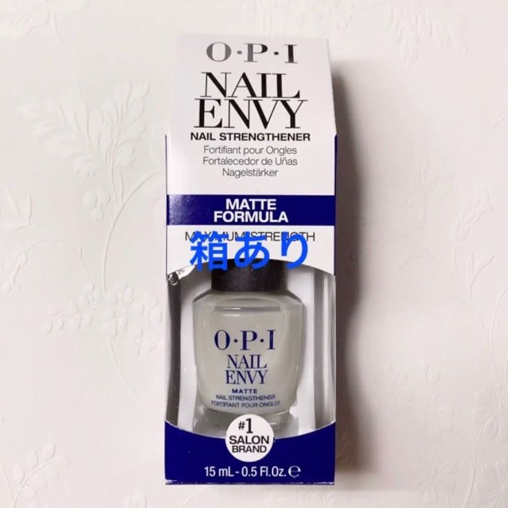 OPI オーピーアイ NAIL ENVY ネイルエンビー マット 15ml 箱有 - メルカリ