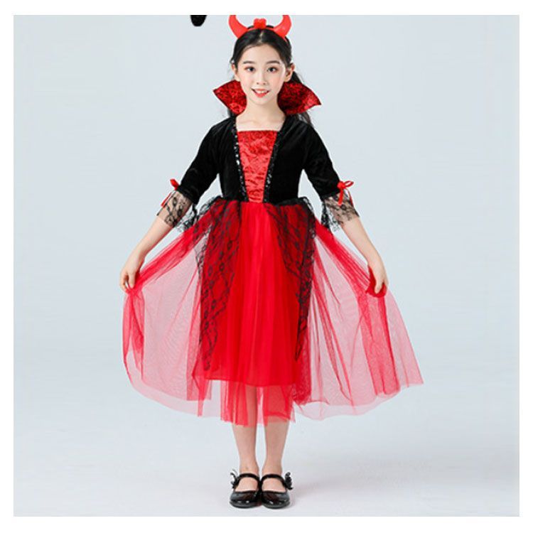 ハロウィン コスプレ 衣装 衣装 吸血鬼 キッズ コスチューム 130