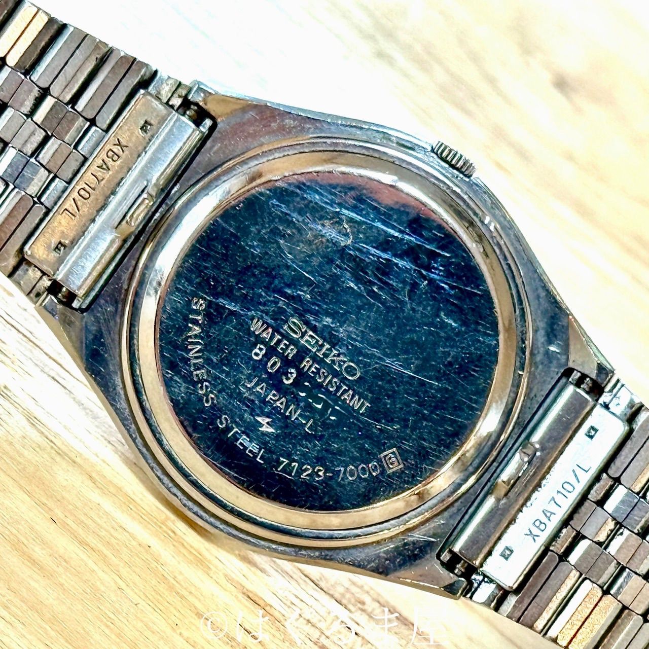 1978年10月製造 セイコー タイプ2 Qz メンズウォッチ 点検整備済