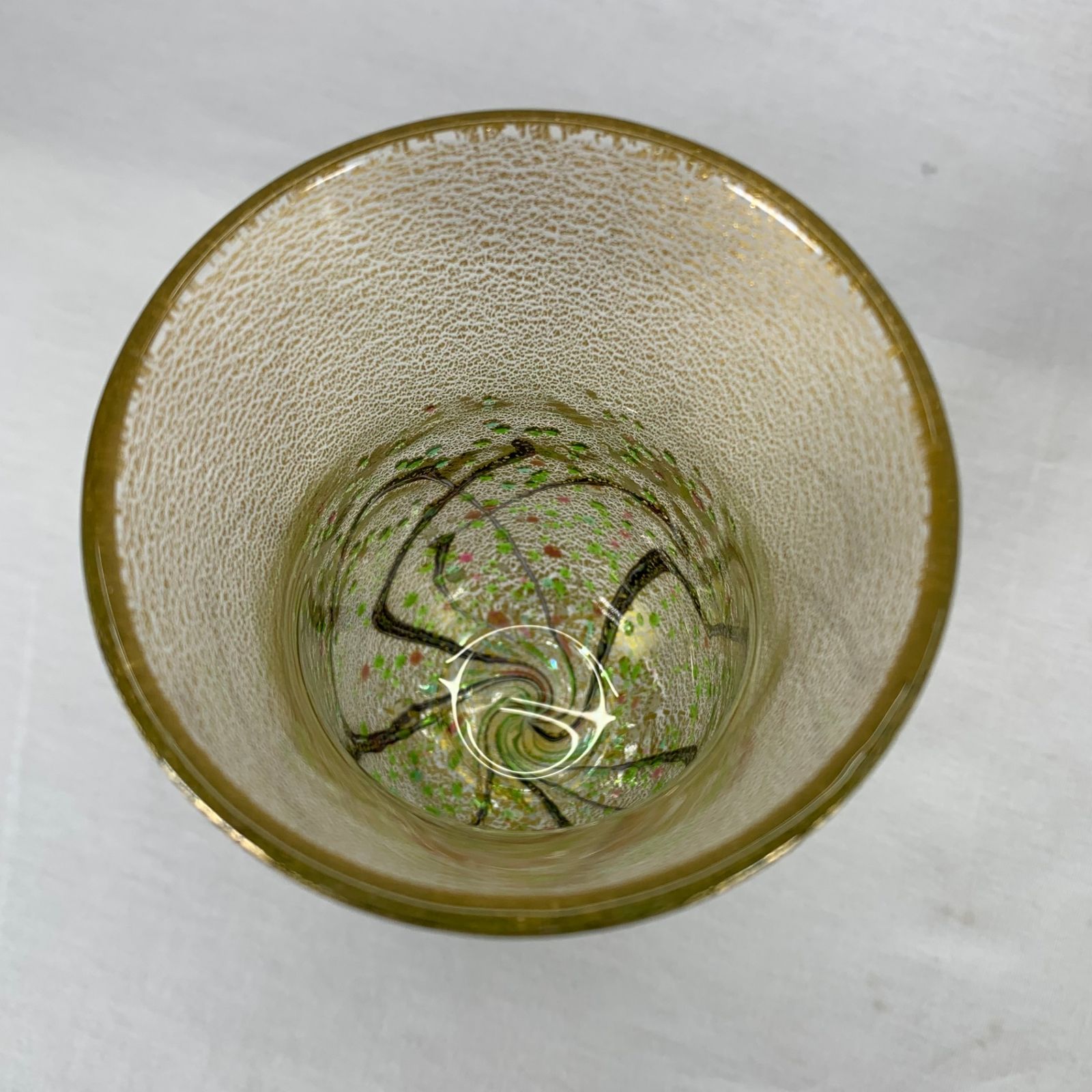 黒木国昭 作 銀彩 光琳 ペア グラス