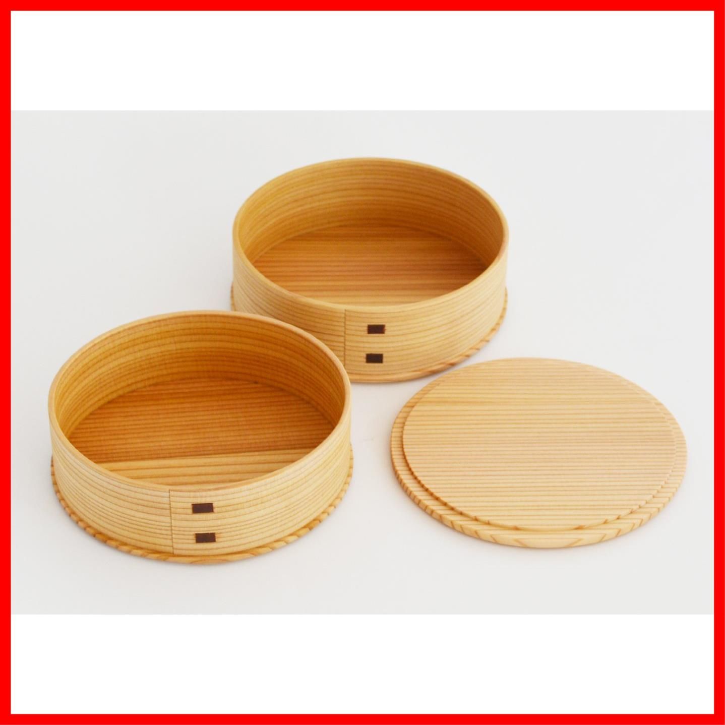  スリム 弁当箱 まげわっぱ 弁当 ひな 曲げわっぱ 2340 秋田杉 大館工芸社 弁当箱 弁当箱 水筒