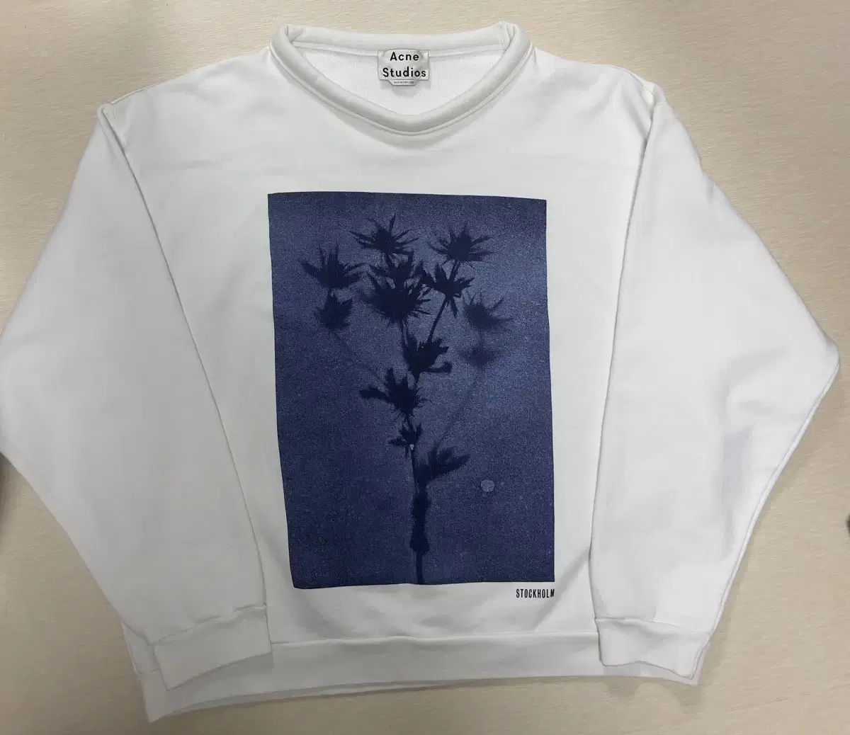 Acne Studios(アクネストゥディオズ) パイントフェイス パーカー L ランディングショット （ 105 程度 かわいい)
