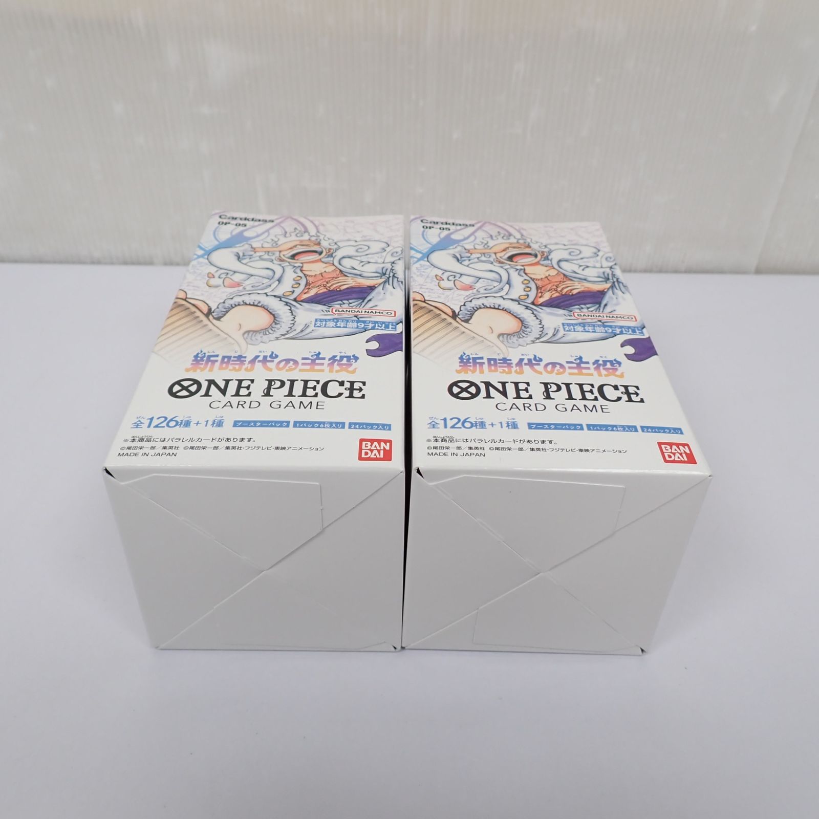 未開封 ONE PIECE ワンピース カードゲーム 新時代の主役 2BOX