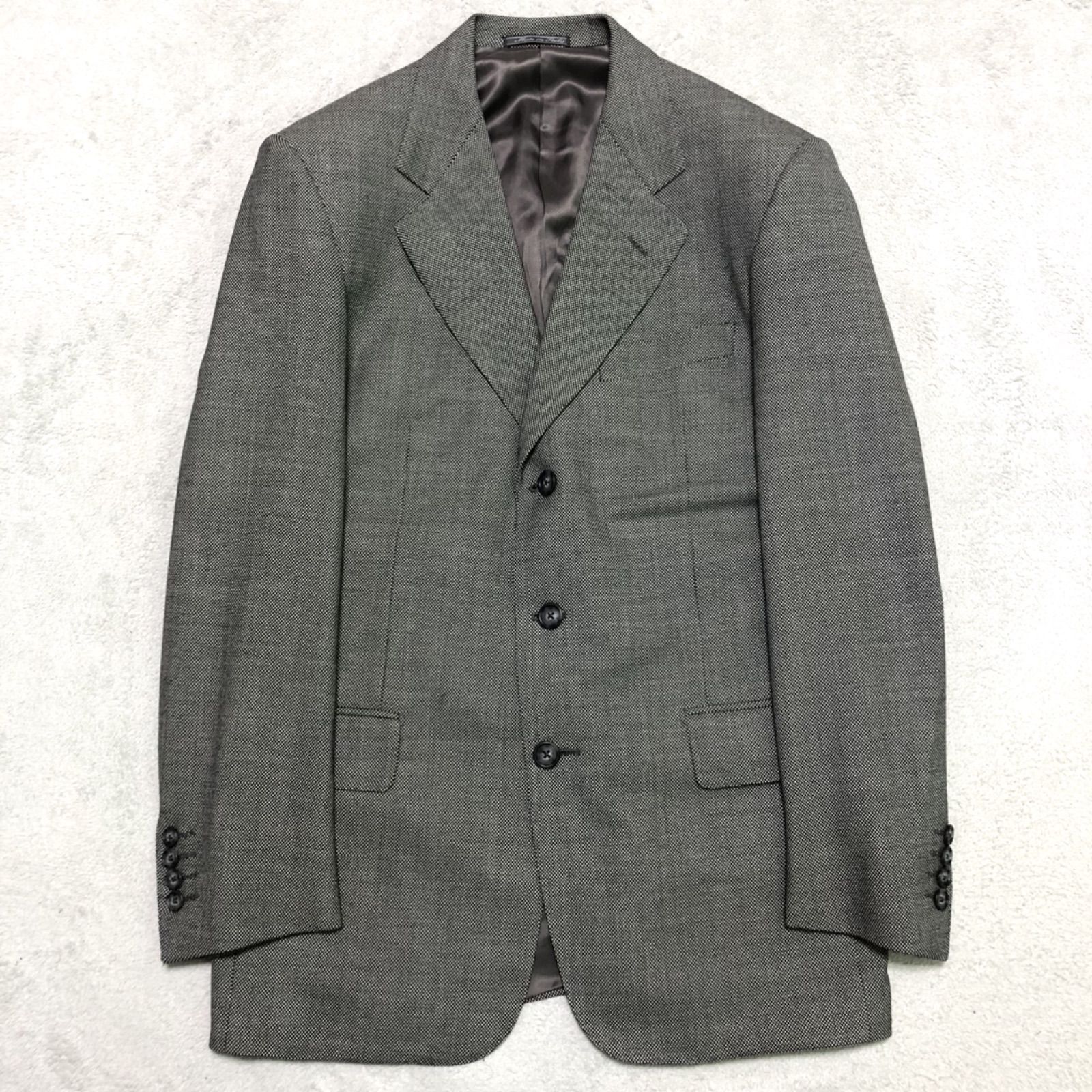 CORNELIANI イタリア製 セットアップ 3ピーススーツ バーズアイ 総裏 2 