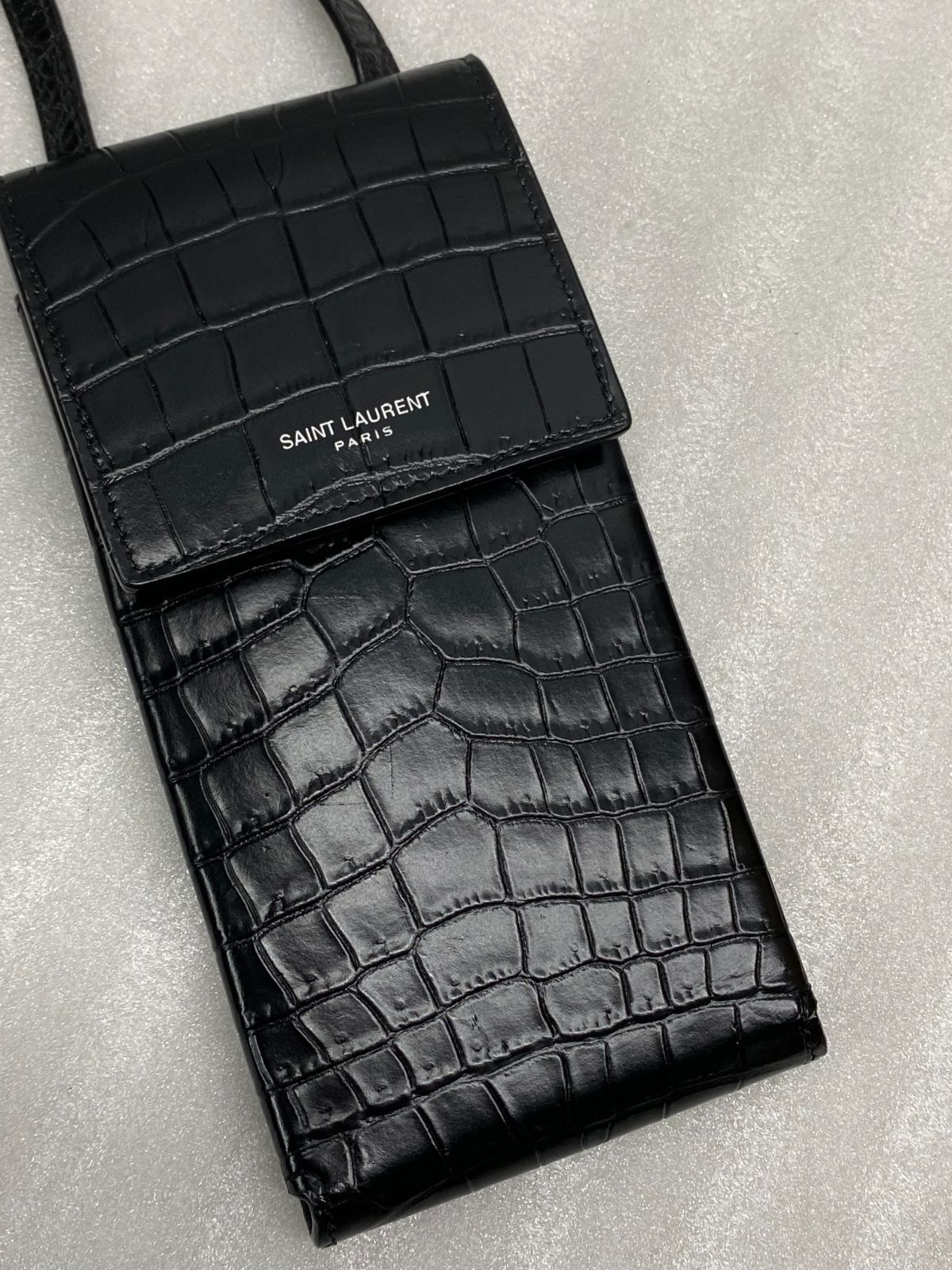 ○SAINT LAURENT(サンローラン) フォンケース 667713 スマフォ