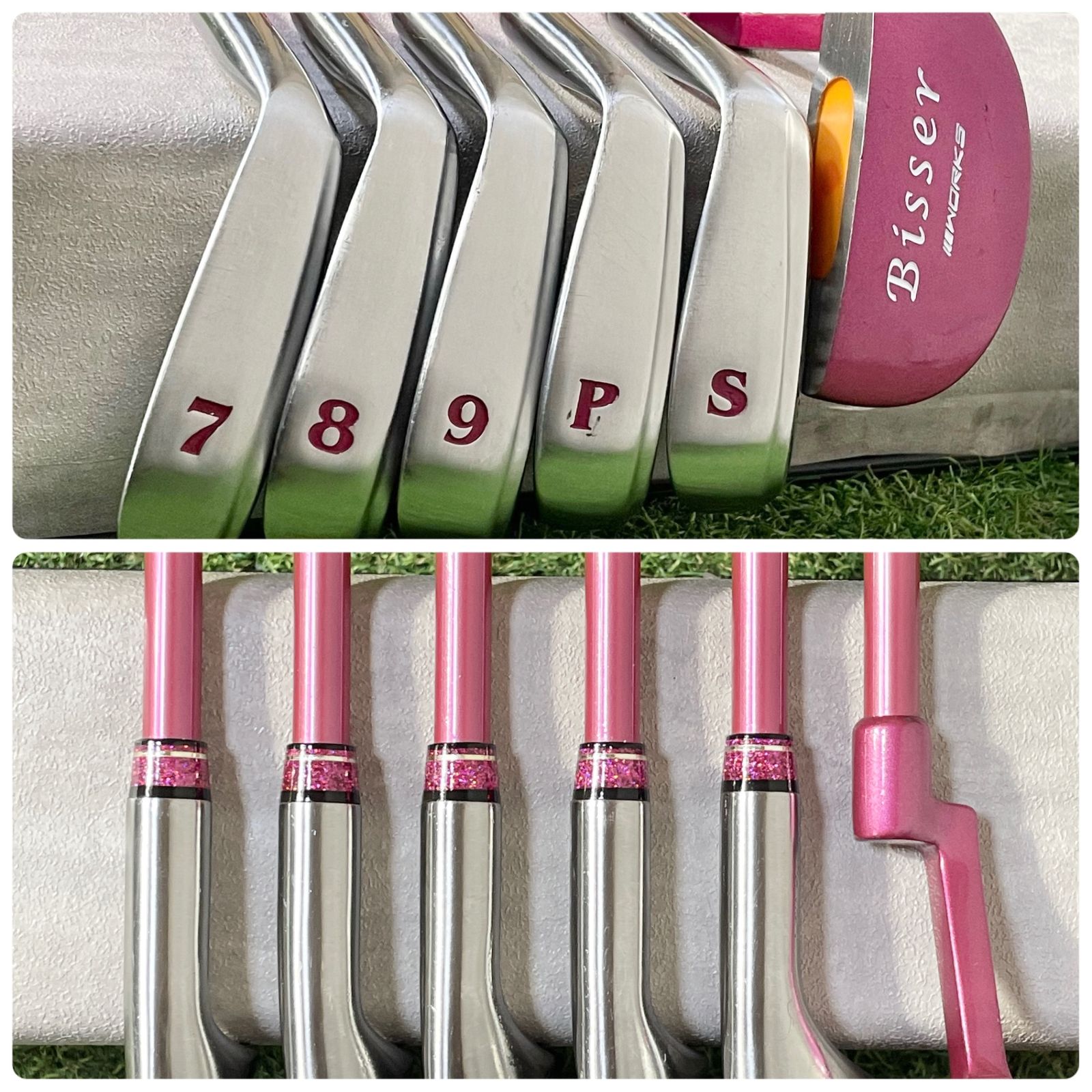 バッグ Callaway Solaire Bisser レディース L ゴルフクラブセット 9本 右 キャロウェイ ソレイユ ソレイル キャディバッグ付き