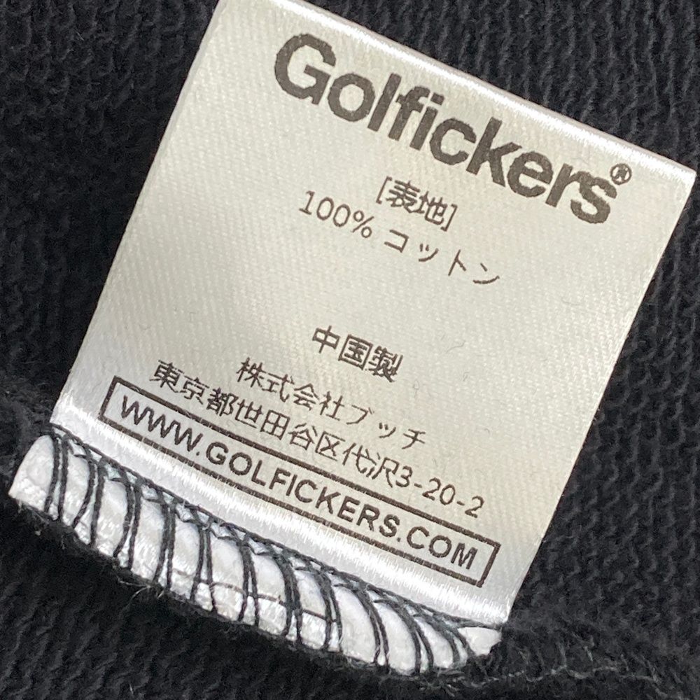 GOLFICKERS ゴルフィカーズ フード付ジップベスト グレー　M GOLFICKERS ゴルフィカーズ フード付ジップベスト グレー M