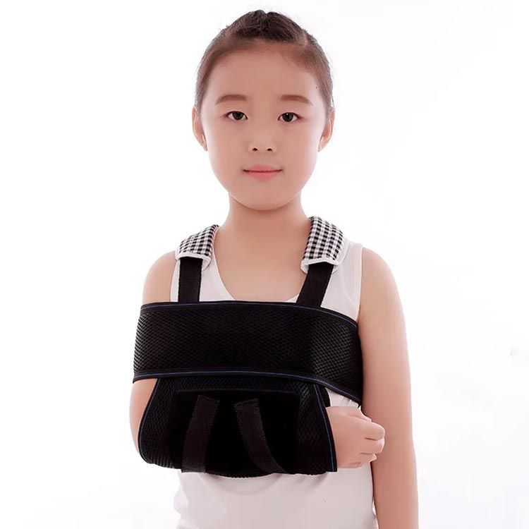 アームホルダー 子供用 腕つりサポーター 男の子 骨折 通気性 子供用 