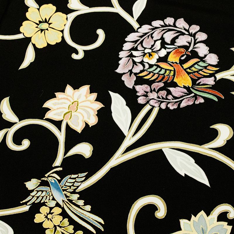 掛け軸【中仙鳥追美人】 掛け軸 掛軸 桜に小禽(さくらにしょうきん) 堀 高泉 (真作・新品