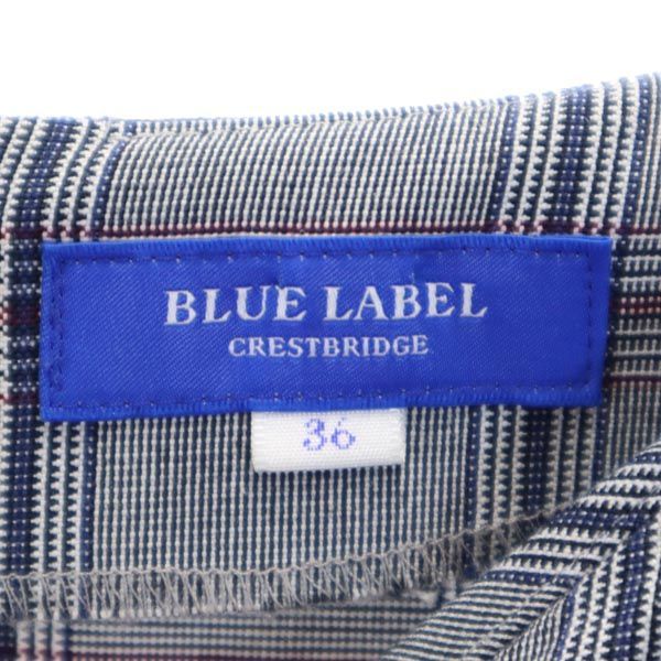 BLUE LABEL CRESTBRIDGE チェック柄ワンピース 36 BLUE LABEL CRESTBRIDGE チェック柄ワンピース 36 - メルカリ