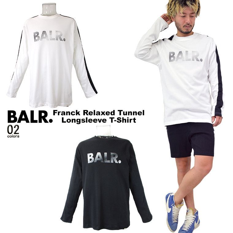 BALR. ボーラー 日本限定 ロングスリーブTシャツ Black XL 楽天市場】☆ボーラー 日本限定 BALR. ロンT 長袖 Tシャツ