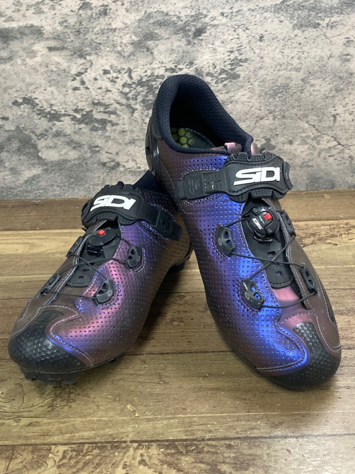IY843 シディ SIDI MTB CAPE ビンディングシューズ 紫 EU42 SPD