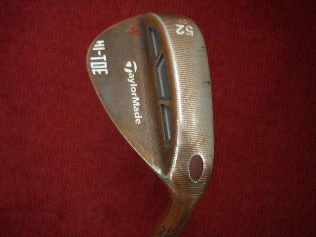[7754]ウェッジ テーラーメイド MILLED GRIND HI-TOE 52-09/MODUS3 105 WEDGE【リシャフト】/WEDGE/52