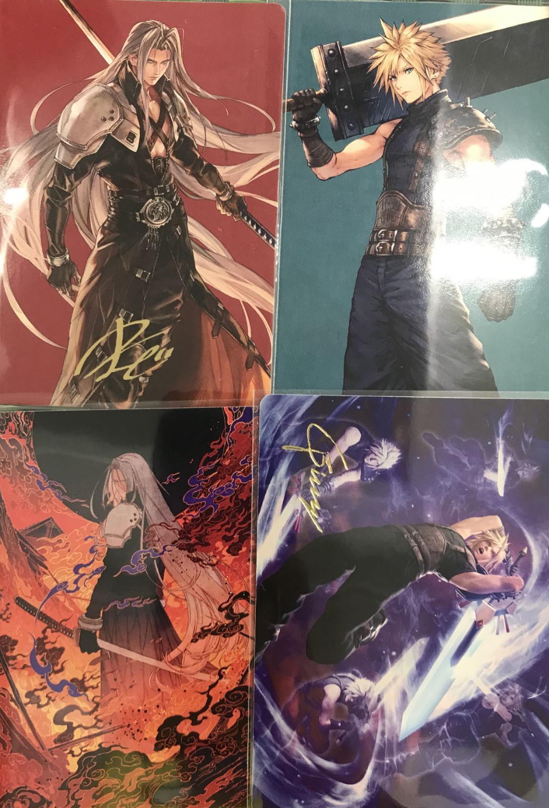 MTG ファイナルファンタジーコラボ クラウド セフィロス アート