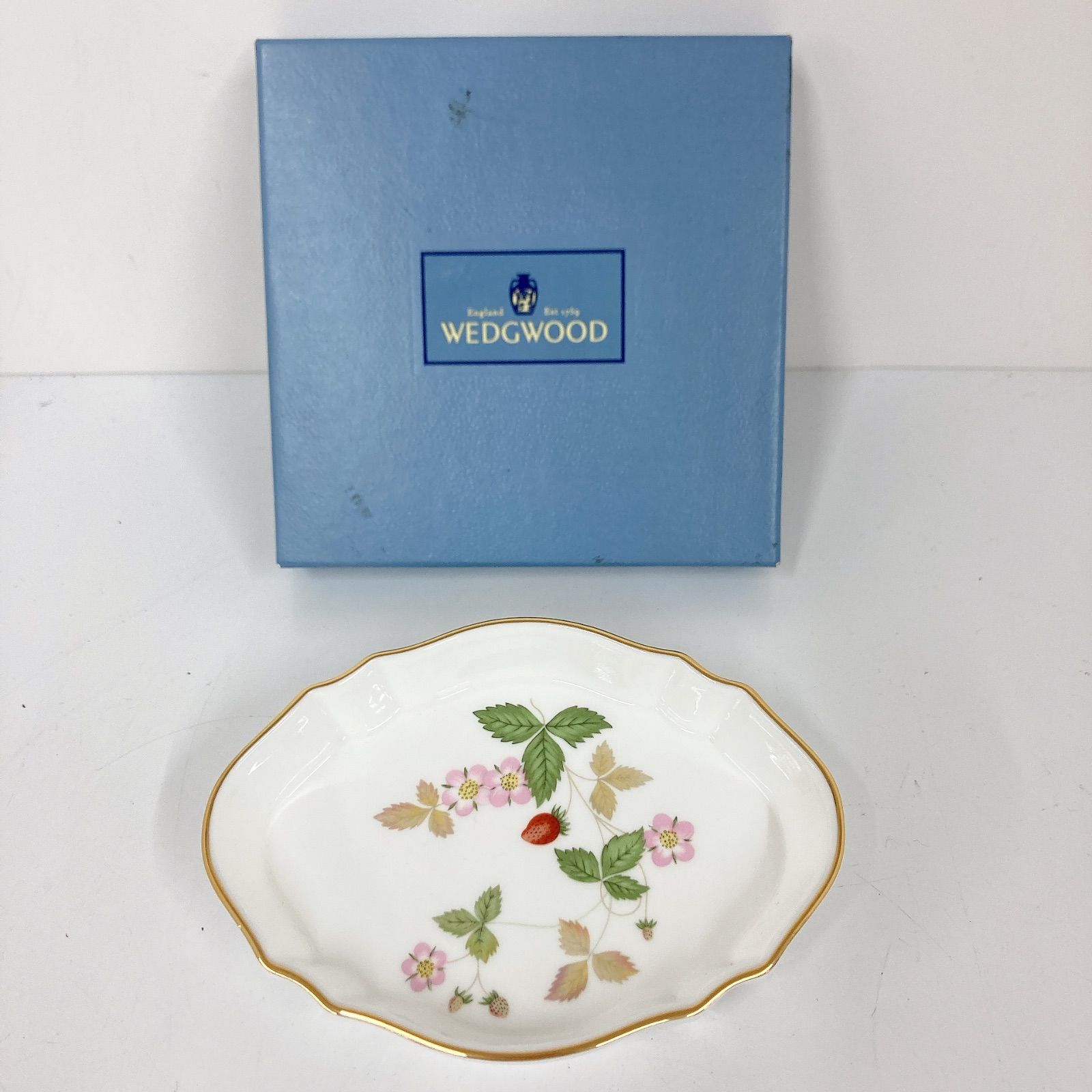 WEDGWOOD ウェッジウッド ワイルドストロベリー 小皿 小物入れ【その他 