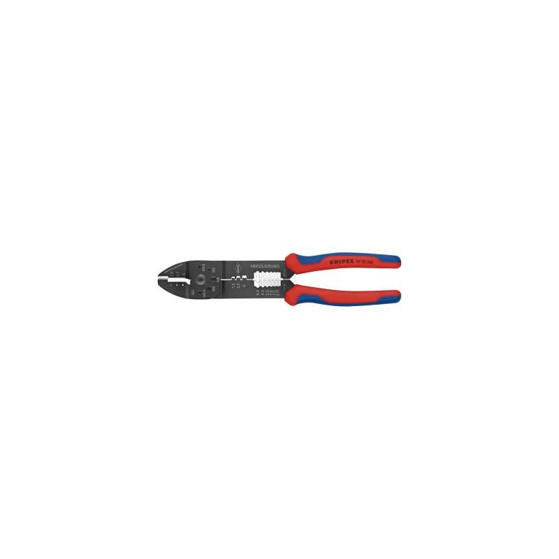 クニペックス KNIPEX 9722-240 クリンピングプライヤー (SB) 黒