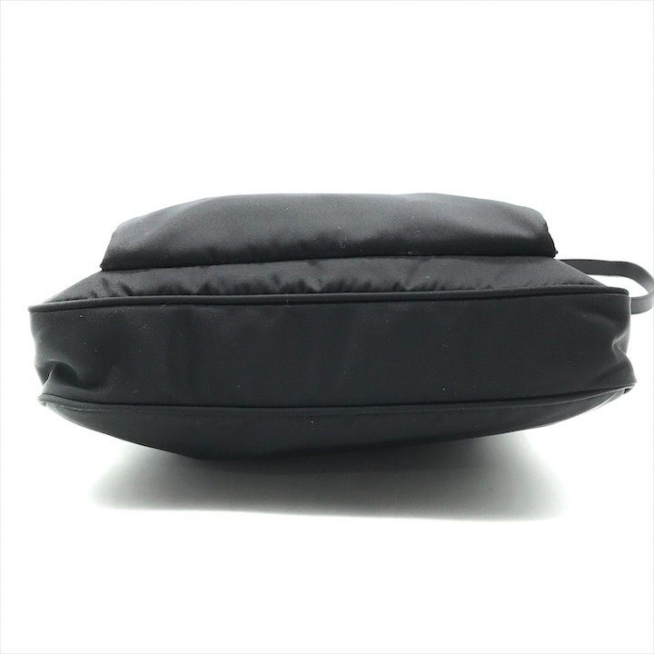 超美品 PRADA プラダ 三角ロゴ テスート ナイロン サフィアーノ 