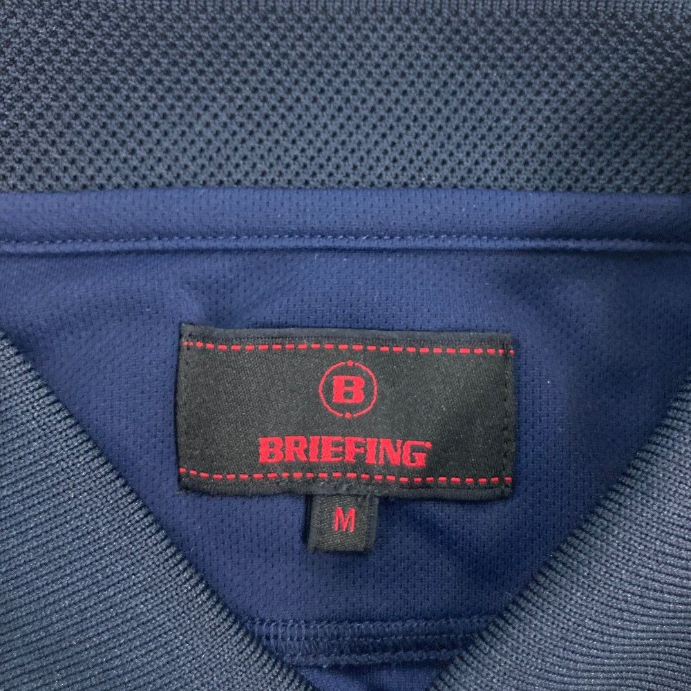 サイズ M BRIEFING GOLF ブリーフィング ZOZO CHAMPIONSHIP 半袖ポロシャツ ネイビー系 240101457604 ゴルフウェア メンズ ストスト LLC-HASEGAWATOSO_COM