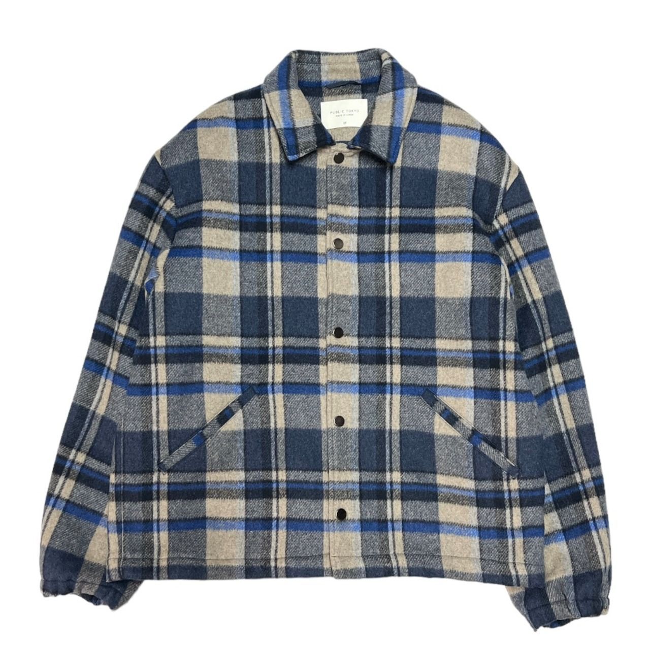 PUBLIC TOKYOコーチジャケット PUBLIC TOKYO Check Coach Jacket - メルカリ