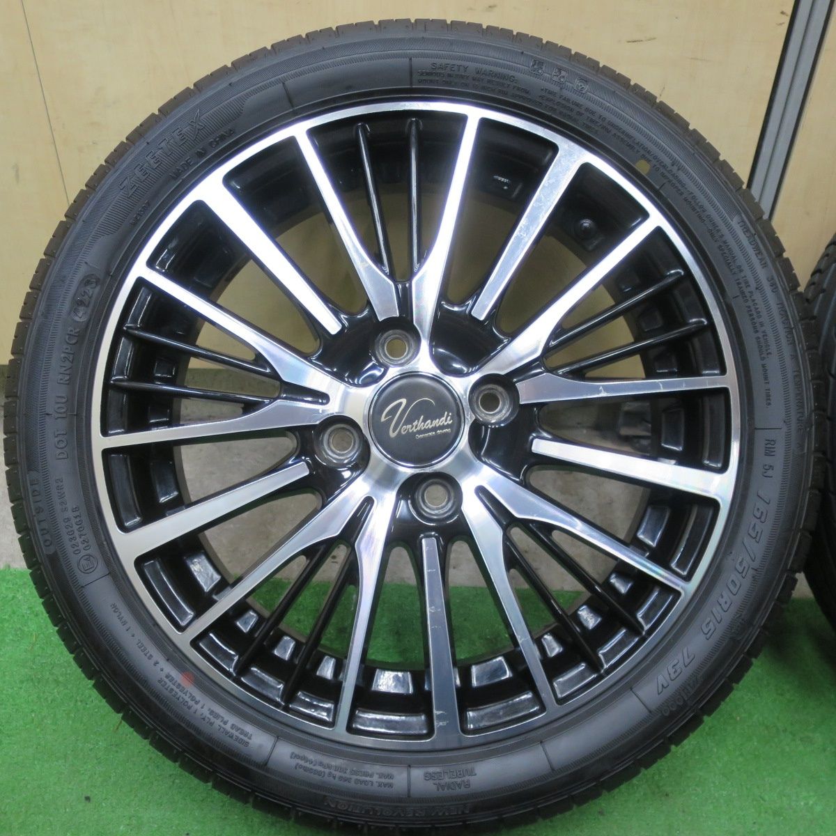 バリ溝！23年！ほぼ10分☆165/50R15 ジーテックス NEW