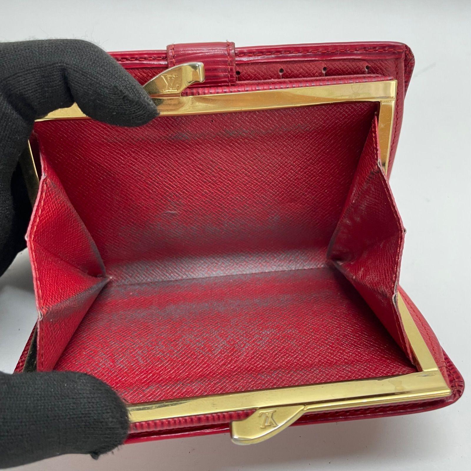 2284 LOUIS VUITTON ルイヴィトン エピ レッド ヴィエノワ